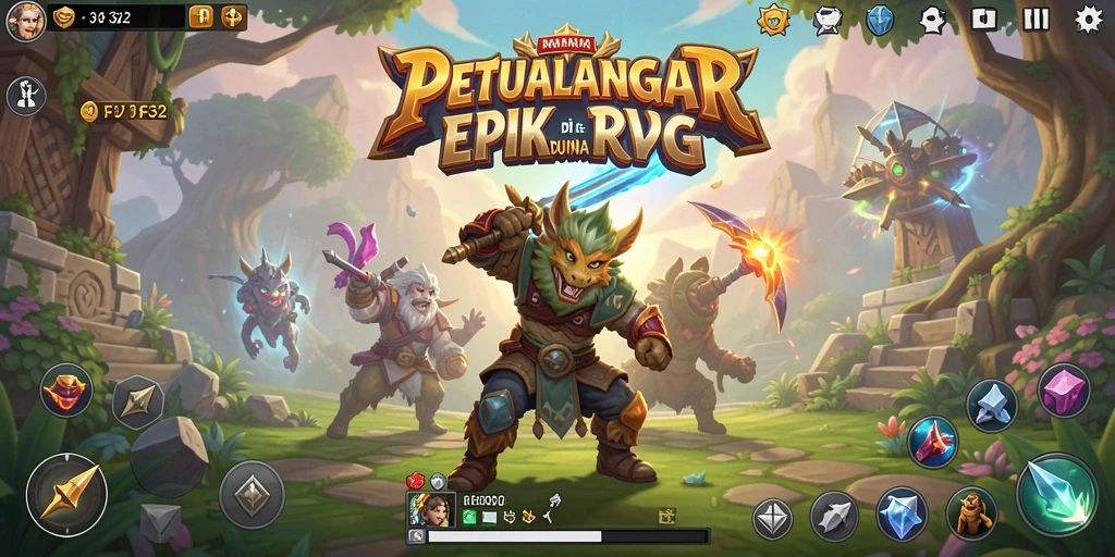 Tampilan gameplay F32 yang menakjubkan dengan pertarungan seru.
