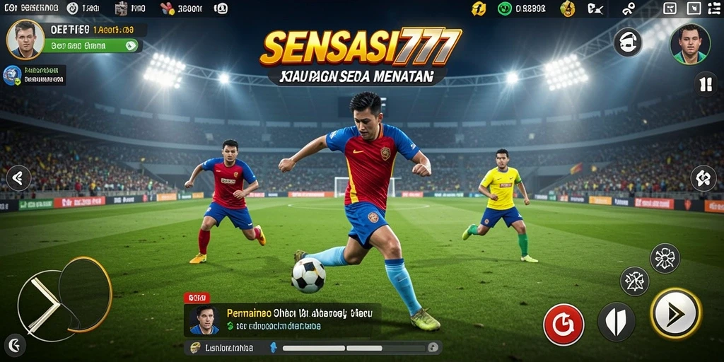 Tampilan gameplay SENSASI777 yang mendebarkan dan penuh aksi.